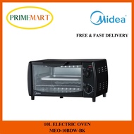 MIDEA MEO-10BDW-BK 10L TOASTER OVEN - 1 YEAR MIDEA WARRANTY + FAST DELIVERY