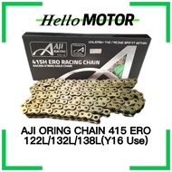 AJI RACING ORING CHAIN RANTAI MOTOSIKAL Y16 415H 114L 122L 132L 138L FOR Y15 Y16 LC135 4S 5S VF3i RS