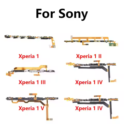 For Sony Xperia 1 Xperia 1 II Xperia 1 III Xperia 1 IV Xperia 1 V Xperia 1 VI Power Flex Cable Repla