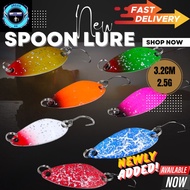 【SPOON LURE】colourful customize Micro Spoon / umpan sudu/ umpan casting haruan toman sebarau siakap