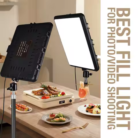 High Power 352 Led Video Light 2800K-7000K Panel Light Studio Fill Lamp Photography Lighting Photo w