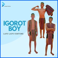 ◴ ஐ ◫ Austee Filipino Igorot Costume Lapu lapu Attire Set Chaleco Vest and Aztic Bahag