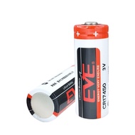 Customized CR17450 LiMnO2 Lithium Battery for Smart Instrument PLC Servo Encoder