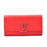 Dompet wanita panjang warna merah Louis Vuitton original