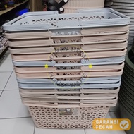 Hommy Shopping Basket Market Basket/ with Handle Multipurpose Basket/ Sakinah