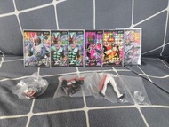 換 幪面超人 拉打 扭蛋 又一城 卡 隨意交換 等值物品 kamen rider 聖刃 wizard zeztz 劍 極狐 帝騎