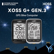 XOSS New G3/G3+ GPS Cycling Computer (G Plus): Wireless Speedometer, Bluetooth Tracker & Waterproof 
