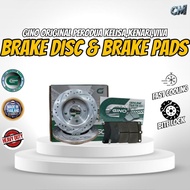GINO BRAKE PAD DISC & DISC ROTOR FOR PERODUA KELISA, KENARI, VIVA