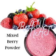 Mixed berry powder 30g - 250g Pure berries fruit powder blueberry strawberry Acai Berry raspberry cr