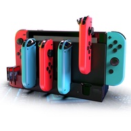VOUCHE 9 Game Slots 4 Port Storage Rack Charging Cradle for NS Joycons Controller Charging Dock for Nintendo Switch