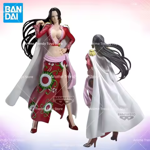 New Original BANDAI BANPRESTO ONE PIECE Grandista Boa Hancock Model Collection Animation Figurine Gi