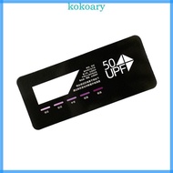 KOK V Test Card Quick Test UPF Sensor Easy Measurements Quick Detection Skin Protect