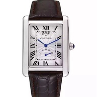 Cartier Tank Series W1560003,, 6 O'clock Real Kinetic Energy Display Swiss 2824 Automatic Mechanical