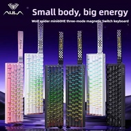 AULA Mini60 Wireless Magnetic Switch Keyboard The Third Mock Examination Bluetooth Peripheral FPS De