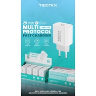 20W PD Charger Adapter TECNIX CHR-120 20w Type C Charger Adapter - UNIT -