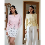 Luca Covered Button Knit Cardigan - Atwell Apparel