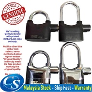Original Kinbar Lock SIREN ALARM PADLOCK for DOOR Motor Bike Rumah Cabinet LOCK 110db Anti-Theft Sec
