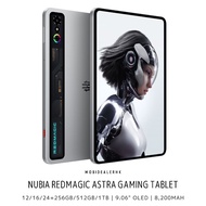 全新 New | Nubia Redmagic Astra Gaming Tablet | 努比亞 紅魔 Astra 電競平板電腦 | 12/16/24+256Gb/512Gb/1Tb | 9.06"