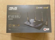 華碩路由器 WIFI7 router RT-BE88u #全新未開封