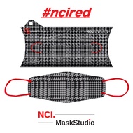 NCI MaskStudio 4D韓式醫用口罩/ 千鳥紋/ 7入/盒