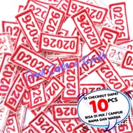 BET GUDEP contents 10 pcs - PATCH GUDEP - EMBROIDERY GUDEP SINGLE - GUDEP SCOUT Custom