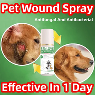 SENLOVE Pet Wound Treatment Spray Dogs and Cats Antifungal and Antibacterial Wound Repair Spray for 