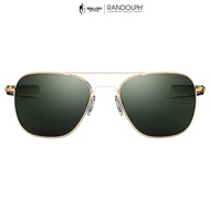 RANDOLPH - Aviator - 23k Gold & AGX แว่นกันแดด แว่นตาทรงนักบิน