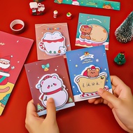 Christmas Memo Pad Sticker Sticky Notes Label Memo Merry Christma Santa Claus Snowman Tree kid Gift