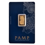 PAMP Suisse Lady Fortuna 5 gram .9999 Gold Bar (w/ Veriscan® &amp; In Assay)