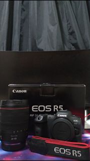 【香港CANON行貨一手買入】Canon EOS R5 機身連 RF 24-105mm f/4 L IS USM 鏡頭 kit