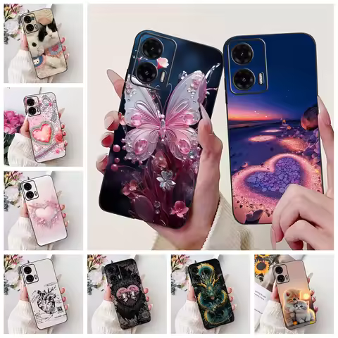 Cover For Motorola Moto G35 Case 5G Luxury Fashion Cute Cartoon Funny Cool Painted Phone Case For Mo