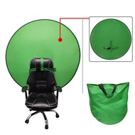 Photo Props Green Screen Circular Photography Background Portable Reflector Live Streaming Photo Studio Photography Accessories