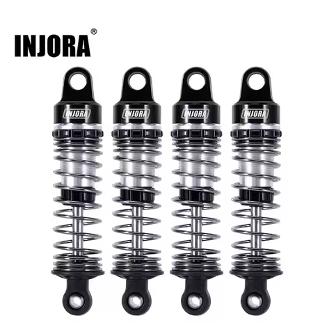 INJORA 59mm Aluminum Oil Shocks for ARRMA MOJAVE TYPHON GRANITE GROM