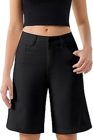 Jeans Shorts for Women High Waisted Stretch Causal Jorts Women Wide Leg Denim Shorts