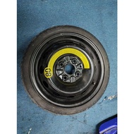 Spare Tyre 14 inci PCD 100 Tayar Spare siap Rim