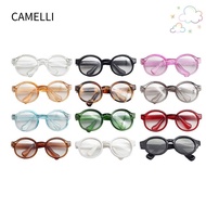 CAMELLI Toys Round Glasses, Changing Clothes DIY Accessories Doll Glasses, Cute Doll Decoration 6.5c