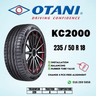 2355018  235 50 18 235/50R18 235-50-18 OTANI KC2000 Car Tyre Tire TYRE THAILAND (FREE INSTALLATION)