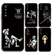 casing Casing Vivo V2026 V2028 V2029 V2038 V2043 plus luffy gear 5 Matte Case Soft Cover