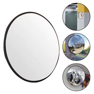 Convex Mirror Adjustable Traffic Mirror 45,30cm Wide Angle Mirror Convex Round