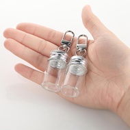 Keychain Small Plastic Bottle Diy Wish Drift Bottle 7ml Decoration Activity Gift Pendant Season V6b1