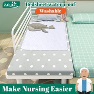 ZhenqingHuli Bedsheet waterproof mattress protector waterproof bedsheet protector Underpad for adult washable underpad for adult Alas Tilam Hospital bed pad waterproof adult Urine Mat Waterproof pelapik katil hospital Washable bed pad incontinence pad