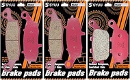 S SYUU Ceramic Motorcycle Brake PadsSet - Front - High-Performance Compatible with Suzuki DL 1000 V-