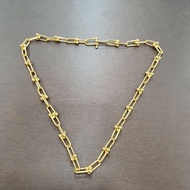 22k / 916 Gold Chain Link Necklace Special Lock