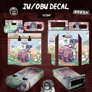 OBU Sticker Waterproof "Sisda?"