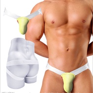 GX3 Japan U Convex Large Bag Silky Series Double Butt Mens Underwear Set 【OC】