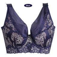 plus Size Bra Ultra Large Cup Adjustable Thin No Sponge 85D-115F Cup Bra for Heavy Women Comfortable