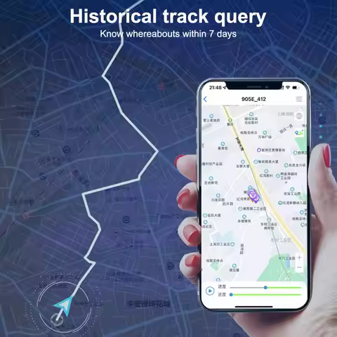 GPS Pet Tracker Bluetooth-Compatible Real-Time Tracking GPS Location & Smart Activity Tracker Waterp