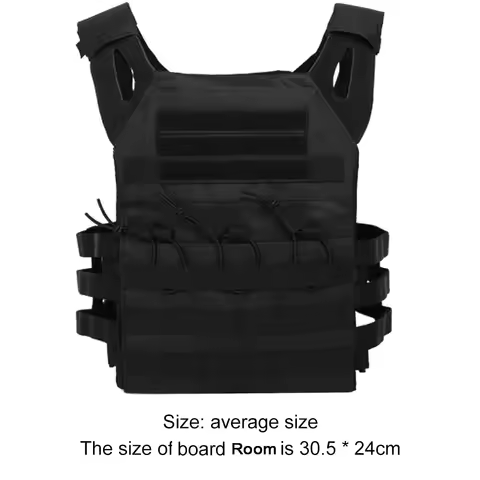 Tactical Vest Waterproof Outdoor Body Armor Lightweight JPC Molle Plate Carrier Hunting Vest CS Game