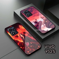 [SK68] Softcase Glass For Type VIVO Y02S | Mobile phone case | Mobile Phone Protector | Mobile Phone
