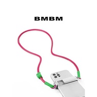 BMBM  布魯諾 斜挎手機繩 金屬手機夾斜挎手機鏈高級鏈條手機斜挎casetify手機殼背夾扣掛鏈手機掛繩萬能背帶